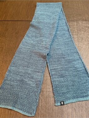 The North Face Scarf Blue Knit One Size